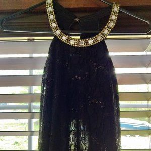 Long black maxi dress